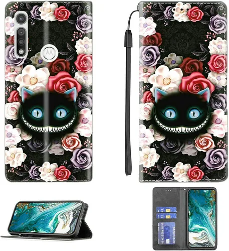 Miniatura 157 de Funda para Moto One Zoom compatible con Motorola One Zoom Phone Case Flip Stand Cover Magnetic Close YHD