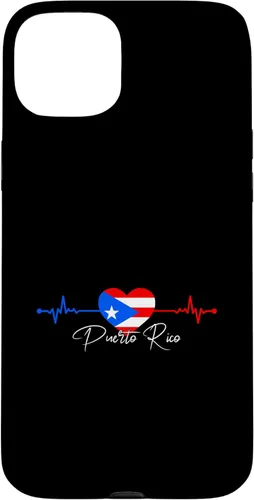 Miniatura 9 de Puerto Rico Boricua Heartbeat Puerto Rican Flag Case for iPhone 17