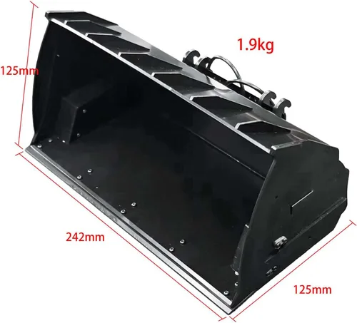 Miniatura 3 de TOUCAN RC HOBBY Cubo reversible 1/14 para WA480 RC cargador hidráulico control remoto coches parte