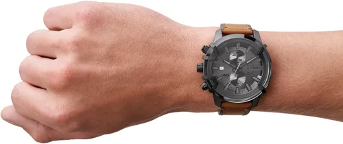 Miniatura 4 de Diesel Reloj de cuarzo cronógrafo de acero inoxidable Griffed para hombre Griffed - DZ4519