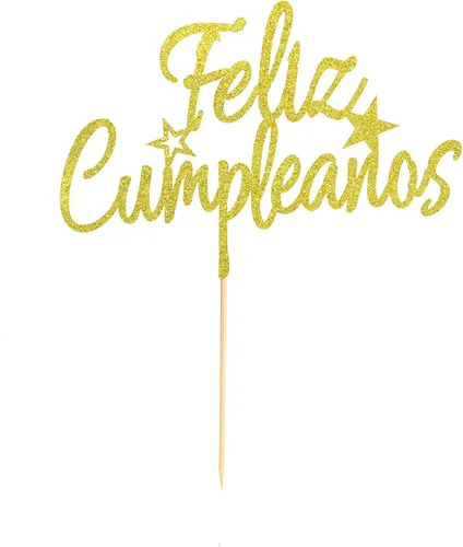 Miniatura 3 de Feliz Cumpleaños - Decoración de pastel de Feliz Cumpleaños, decoración de pastel de feliz cumpleaños, suministros de decoración de fiesta temática