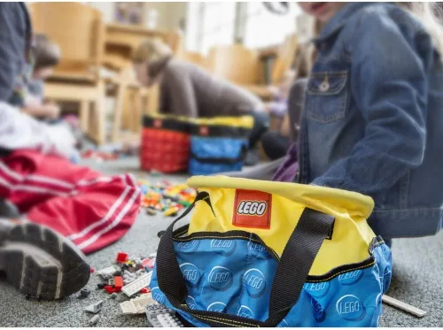 Miniatura 2 de LEGO Cubo de juguete grande, Azul, Cubo de juguete grande