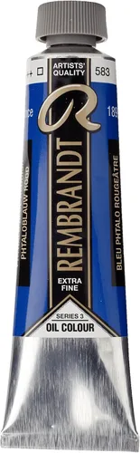 Miniatura 15 de Rembrandt Tubo de pintura al óleo 40 ml azul cobalto claro 513 (01055132)