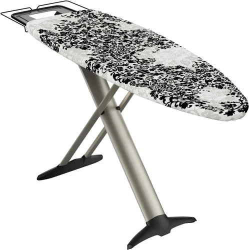 Miniatura 10 de Bartnelli Pro Luxury - Tabla de planchar con patas de madera de haya extra anchas de 51x19 pulgadas, con soporte para plancha de vapor de alta