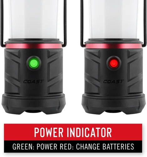 Miniatura 7 de COAST EAL22 - Luz de emergencia LED de doble color, 1250 lúmenes, a prueba de tormentas, banco de energía, duradera para exteriores y supervivencia