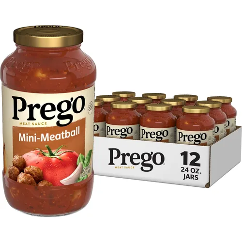 Miniatura 42 de Prego Tomate grueso con salsa de pasta de ajo y cebolla, tarro de 24 onzas
