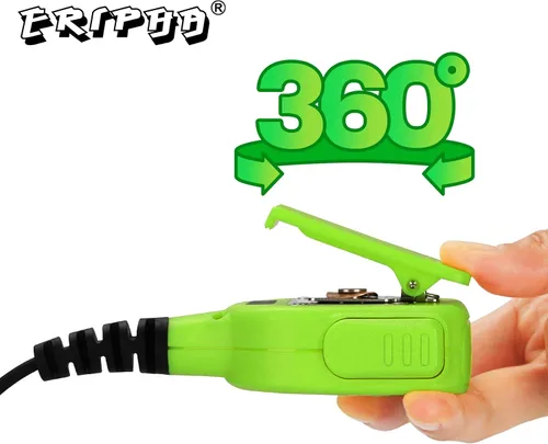 Miniatura 5 de Altavoz de micrófono de hombro compatible con Motorola XPR 3000 3000e 3300 3300e 3500e 3500e impermeable IP56 Micrófono de altavoz de radio