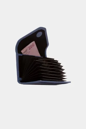 Miniatura 36 de grande Estuches para tarjetas 3639, Naranja, Tarjetero de cuero con cierre magnético, cartera pequeña de acordeón para mujer