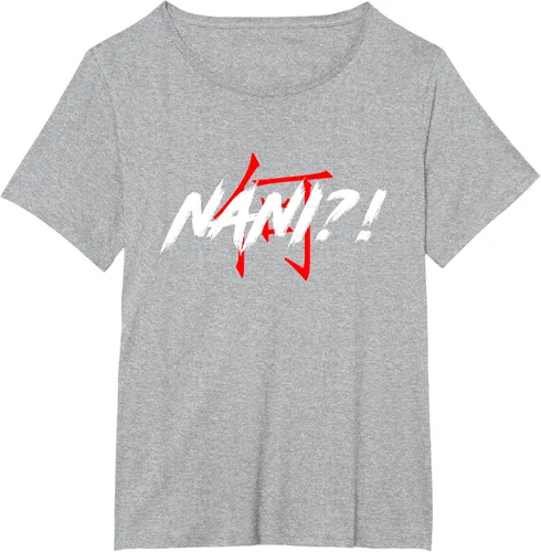 Miniatura 66 de Nani Meme Anime Japanese Camiseta, Negro, S