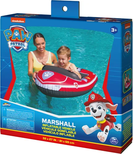 Miniatura 8 de Swimways Nickelodeon Paw Patrol Marshall - Vehículo acuático inflable para niños a partir de 3 años