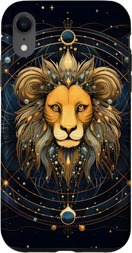 Miniatura 24 de Funda para iPhone 12 mini Leo signo del zodiaco León Horóscopo Constelación