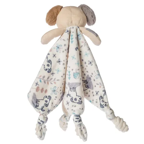 Miniatura 3 de Mary Meyer Manta de seguridad de animales de peluche, 13 x 13 pulgadas, cachorro chispeante