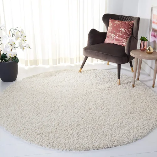 Miniatura 20 de SAFAVIEH Venus Shag Collection - Alfombra decorativa, 2 pies 2 pulgadas x 4 pies, color azul, diseño sólido, no desprende pelusa y de fácil cuidado