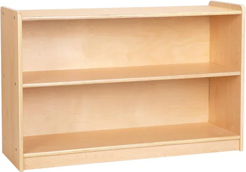 Miniatura 5 de OOOK Estante Montessori, organizadores y almacenamiento de juguetes, estantería de 2 niveles para niños pequeños, adecuada para aula, jardín
