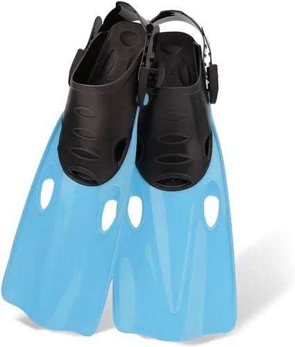 Aleta de natación ajustable para esnórquel, equipo de buceo, fácil de usar para adultos, hombres y mujeres, aleta de entrenamiento