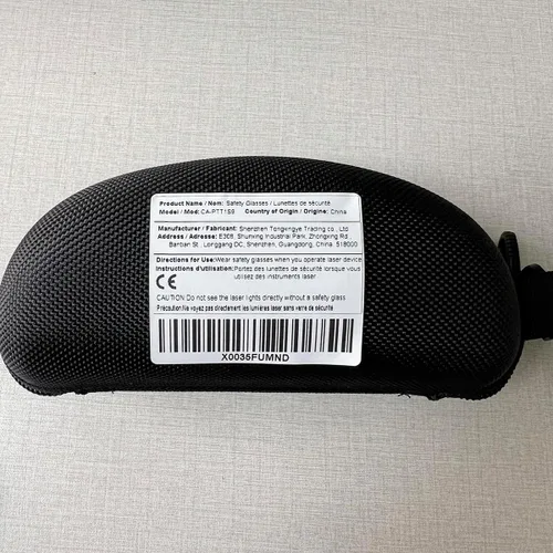 Miniatura 9 de FreeMascot OD 4+ 190nm-550nm Gafas de seguridad láser de longitud de onda para luz láser típica de 405nm, 445nm, 450nm, 520nm, 532nm