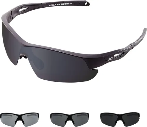 Miniatura 9 de POLARS DESIGN Gafas de sol fotocrómicas polarizadas para deportes al aire libre para hombres y mujeres TR90 marco protección UV para pesca correr