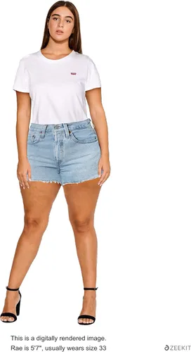 Miniatura 6 de Levis Pantalones cortos originales 501 para mujer