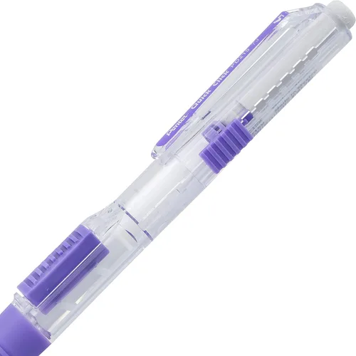 Miniatura 5 de Pentel QUICK CLICK - Portaminas (0.020 in), barril violeta, caja de 12 lápices (PD215V)