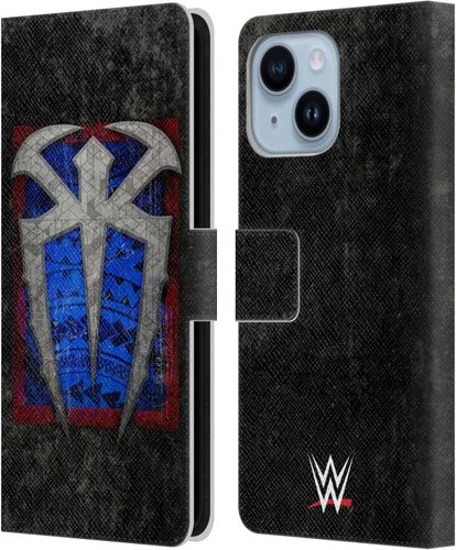 Miniatura 22 de Head Case Designs Officially Licensed WWE Distressed Logo Roman Reigns Leather Wallet Case Compatible with Apple iPhone 11