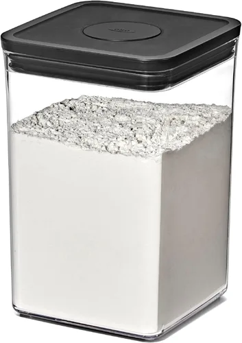 Miniatura 18 de OXO Good Grips POP - Recipiente hermético de almacenamiento de alimentos - Caja Grande Mini 1.1 Qt Ideal para bolsitas de té, suministros de Blanco