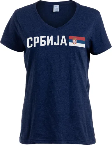 Miniatura 16 de Nations of the World - Camiseta con cuello en V para mujer
