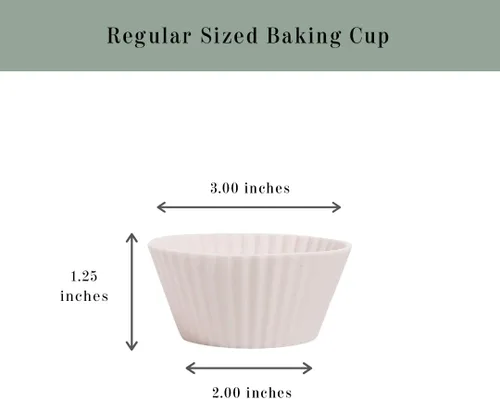 Miniatura 4 de The Silicone Kitchen Vasos de silicona reutilizables para hornear, no tóxicos, sin BPA, aptos para lavavajillas, regulares, paquete de 12