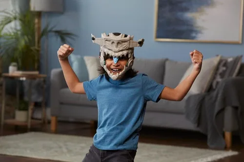 Miniatura 9 de Marvel Studios' Black Panther: Wakanda Forever Attuma Shark Armor Mask Juguete de juego de rol con función de expansión Hammerhead