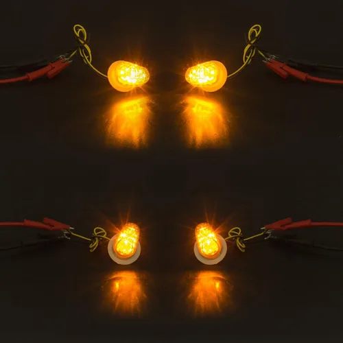 Miniatura 6 de Motocicleta Custom Humo LED Señal de Giro Indicador Indicador de Luz Indicadora Para FZ09 FZ6 FZ6R FZ8 TMAX YZF R1 YZF R6 YZF R6S