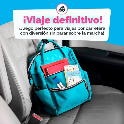 Miniatura 4 de WELL BALANCED Bingo en el Coche - Esenciales para Viajes por Carretera: Actividades y Juegos de Coche para Niños de 4 a 8 Años