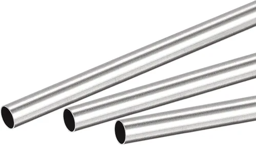 Miniatura 34 de uxcell Tubo redondo de acero inoxidable 304 0.236 in OD 0.020 in espesor de pared 11.811 in longitud 3 piezas