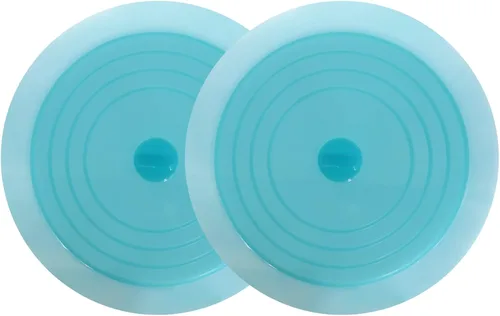 Miniatura 15 de V-TOP Tapón de Desagüe de Bañera Paquete de 2, Tapón de Bañera de Silicona de 5 Pulgadas Cubierta de Desagüe de Ducha, Tapón de Bañera Retenedor