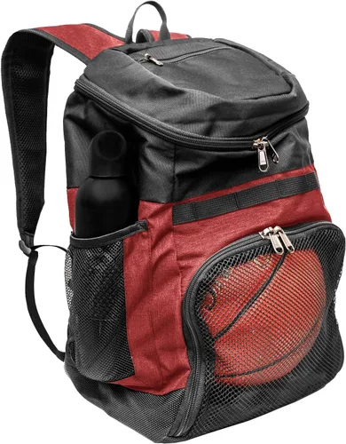 Miniatura 10 de Xelfly Mochila de baloncesto con compartimento para pelotas
