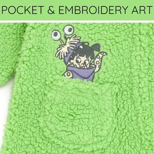 Miniatura 26 de Disney Winnie the Pooh Mickey Mouse Lilo & Stitch Jack Skellington Monsters Inc - Enterizo con cremallera para bebé recién nacido a bebé
