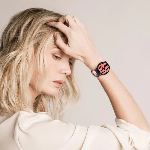 Miniatura 21 de Correa de reloj trenzada Solo Loop – 0.709 in, 0.787 in, 0.866 in, correa trenzada de liberación rápida, correas de reloj elásticas de nailon