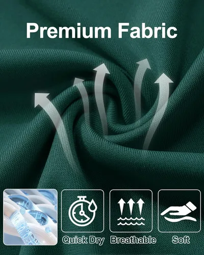 Miniatura 41 de MAGCOMSEN Camisas de manga larga para hombre, protección solar UPF 50+, camisetas atléticas para senderismo, correr, entrenamiento, protección
