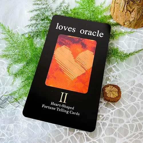 Miniatura 2 de Han Yu Bowen (Segunda edición) Oracle Cards 56 Love Oracle Cards, Twin Flame Oracle Deck, Tarot para principiantes, fácil de barajar y transportar