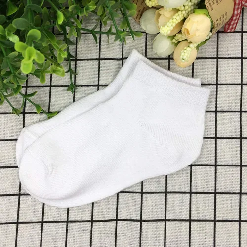 Miniatura 6 de Janegio - 18 pares de calcetines deportivos de corte bajo y medio acolchonados hasta el tobillo para niños y niñas