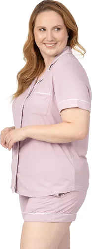 Miniatura 5 de Kindred Bravely Clea Classic - Conjunto de pijama de manga corta para maternidad y lactancia