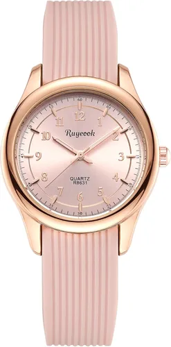 Miniatura 9 de Reloj de enfermera impermeable para mujer, reloj analógico de enfermería con segunda mano, esfera de fácil lectura