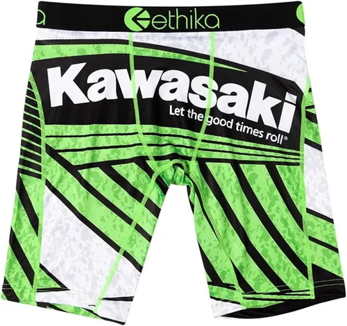 Miniatura 4 de Kawasaki Ethika Let the Good Times Roll - Calzoncillos tipo bóxer para hombre Negro XL