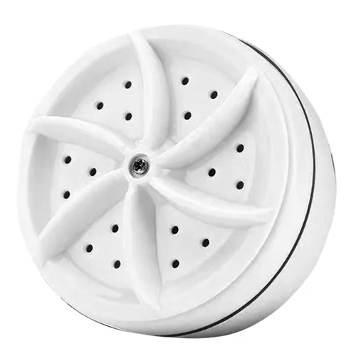 Lavadora portátil de succión fuerte Mini lavadora Turbo IPX7 Impermeable Turbo Lavadora Auto Off Mini lavandería con luz azul para limpiar