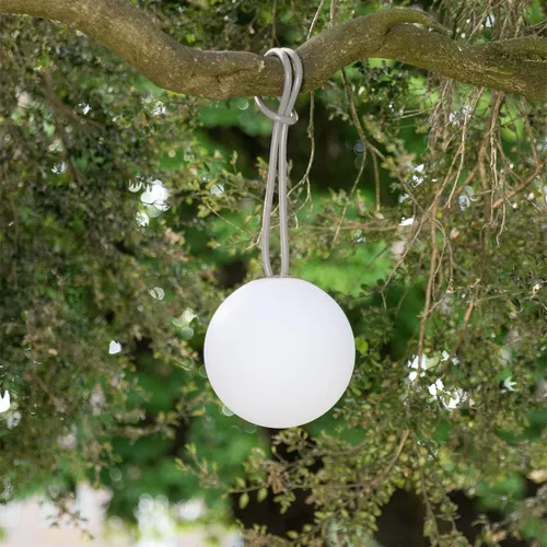 Miniatura 2 de Fatboy Bolleke - Linterna LED recargable para interiores y exteriores, color gris claro