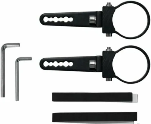 Miniatura 7 de SuperATV Abrazadera de tubo de aluminio resistente de 2 pulgadas - Juego de 2 - Uso para fijar luces, espejos, altavoces y mucho más