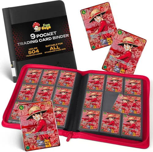 Miniatura 20 de FunGuys Toploader - Carpeta de almacenamiento para tarjetas, 252 carpetas con 9 bolsillos superiores, colección de tarjetas para Yugioh, MTG, TCG
