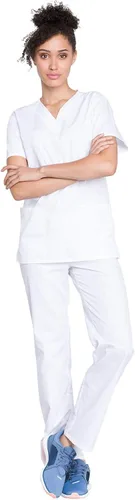 Miniatura 2 de CHEROKEE - Conjunto de pantalón y filipina unisex para dama