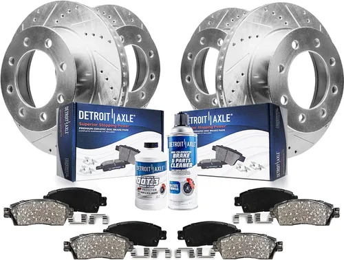 Miniatura 36 de Detroit Axle - Zapatas de freno traseras para Dodge Ram 1500 Buick Century LeSabre Roadmaster Cadillac Brougham Fleetwood DeVille Chevrolet Caprice