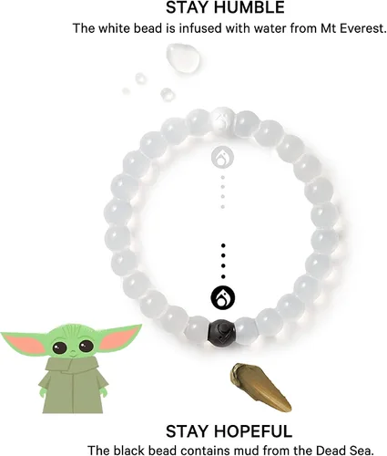 Miniatura 5 de Lokai The Star Wars Collection Bracelets - Silicone Beaded Bracelets for Women & Men, Jewelry Fashion Bracelets Slide-On for Comfortable Fit