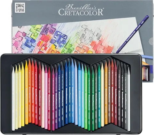 Miniatura 8 de Cretacolor Aqua Monolith - Juego de lápices de acuarela, 12 unidades, multicolor