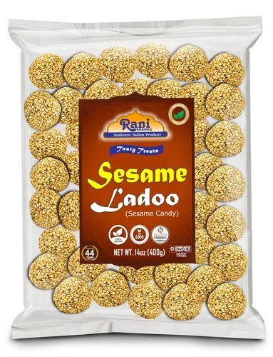 Miniatura 11 de Rani Peanut Ladoo (caramelo frágil de maní redondo) 7 onzas (7.05 oz) ~ Todo natural Vegano Sin colores Apto para gluten Kosher Origen